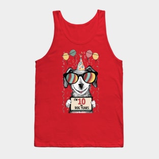 I'm 10 in Dog Years Tank Top